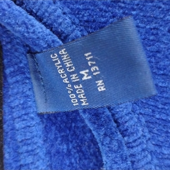 Karen Scott Blue Fair Isle Scoop Neck Long Sleeve Pull Over Chenille Sweater - Picture 6 of 15